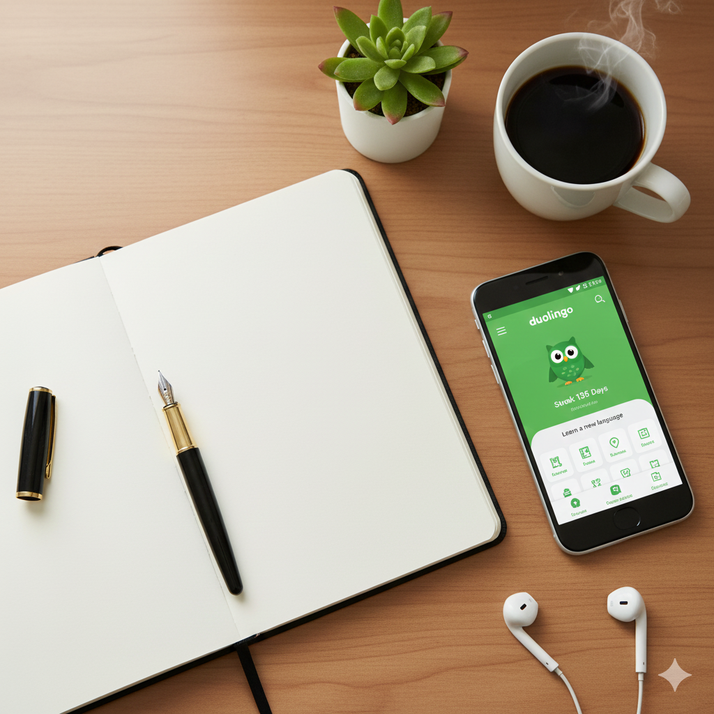 Duolingoを135日継続!飽き性の私が実践した5つの秘訣と効果的な使い方