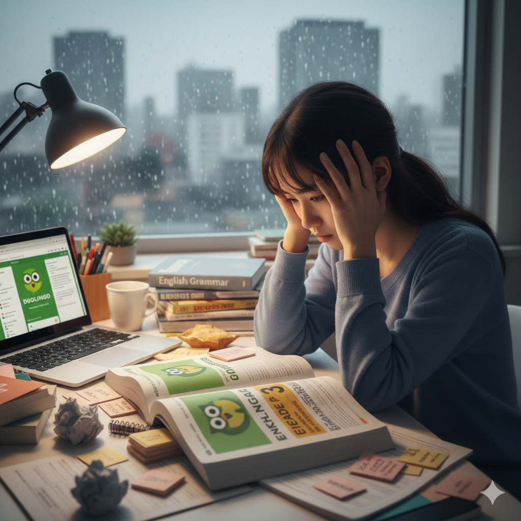 Duolingoで英検3級の文法は足りる？足りない部分を整理してみた